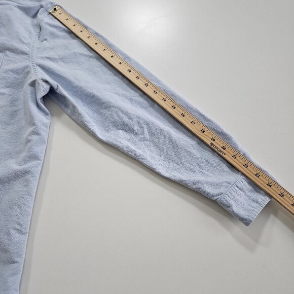 American Eagle Shirt Mens L Blue Collared Button Down LS Cotton Western Preppy - Picture 5 of 16